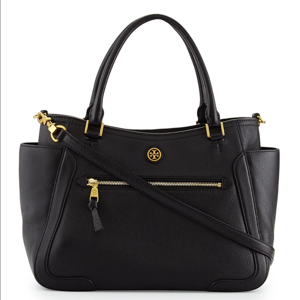 Tory Burch Frances Satchel, Black